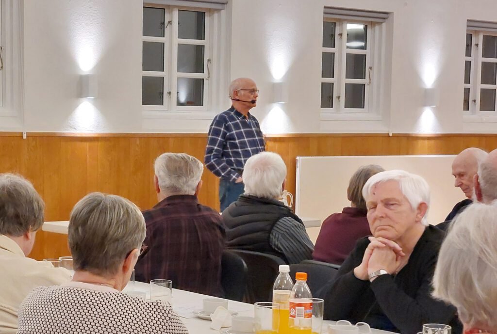 Gadepræsten Peder Thyssen holder foredrag om sit møde med de svage i samfundet ved Tårup Foredragsforenings generalforsamling.